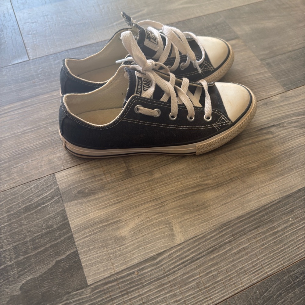 Kids Black Converse Sneakers